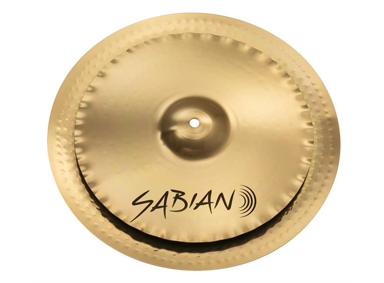 Sabian XSR F. Stax,13" X-Celerator top 16" Chinese Bottom XSRFSXB