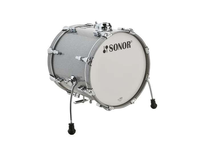 Sonor AQ2 1413 Basstromme 17340 Titanium Quartz, with mount 