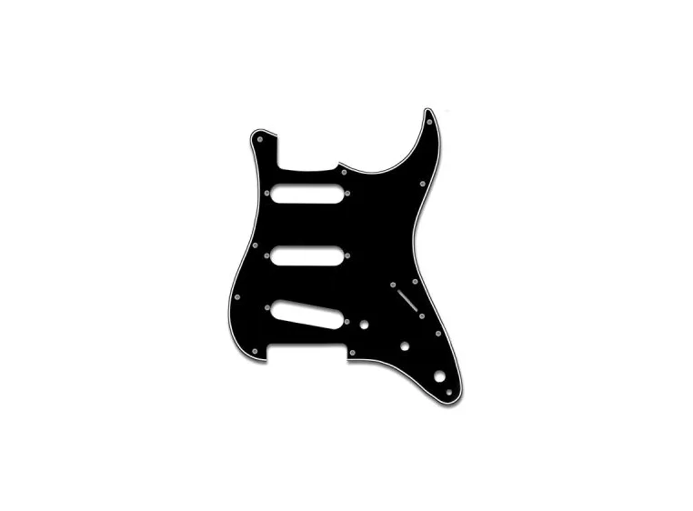 Soundsation SP-3B Plekterbrett Strat 3-ply, Black 