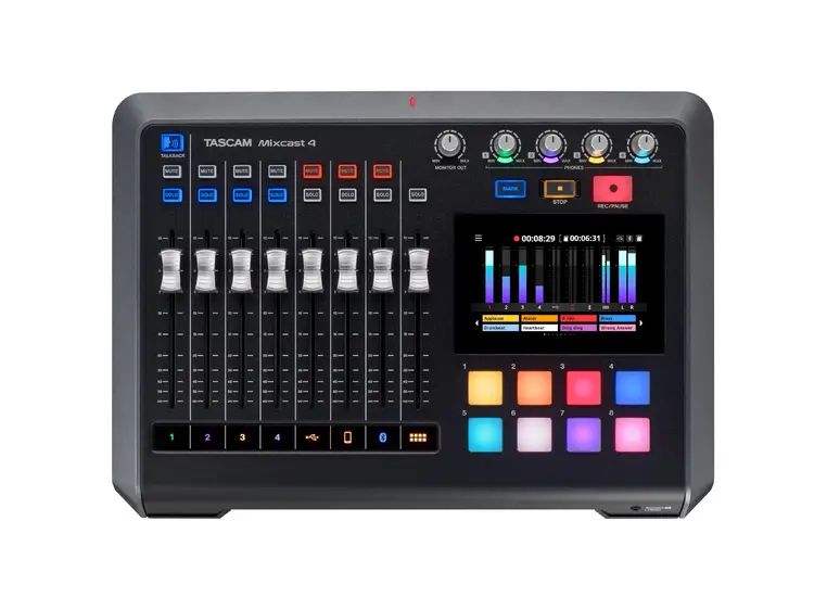 Tascam Mixcast 4 Podkaststudio 