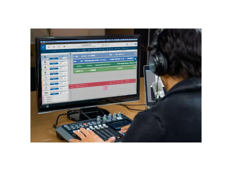 Tascam Mixcast 4 Podkaststudio 