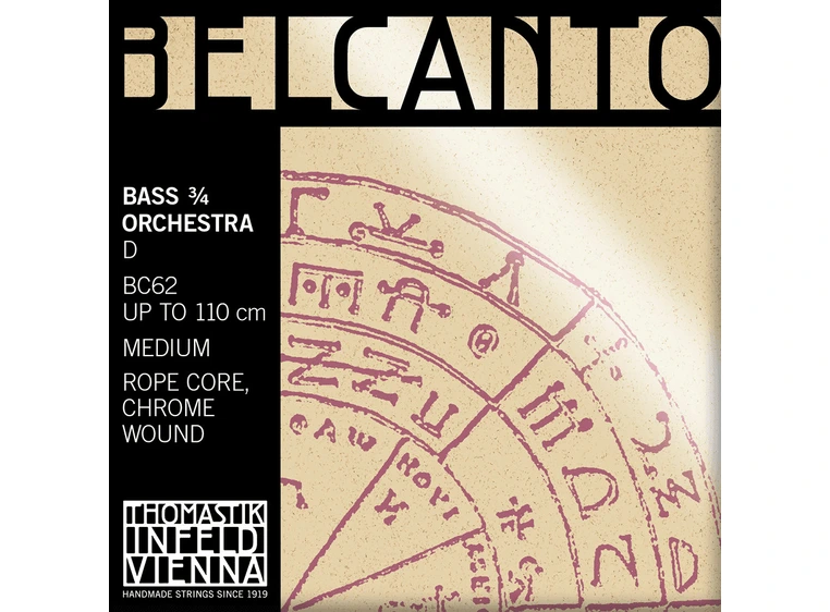 Thomastik BC62 Belcanto 3/4 - D 