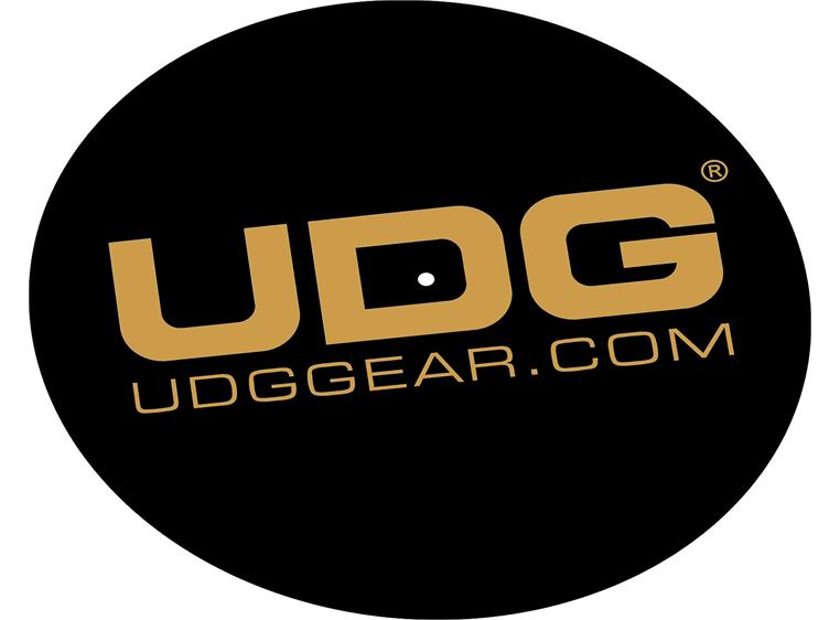 UDG Gear Turntable Slipmat Set Black/Golden
