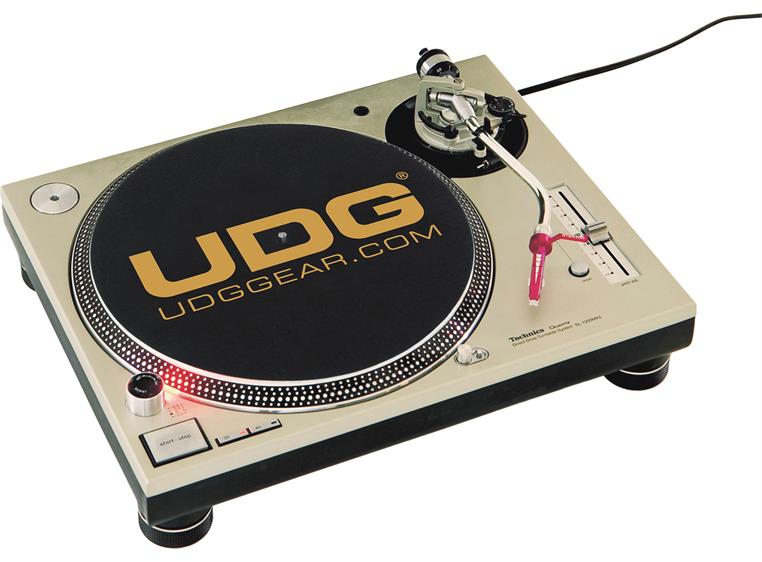 UDG Gear Turntable Slipmat Set Black/Golden