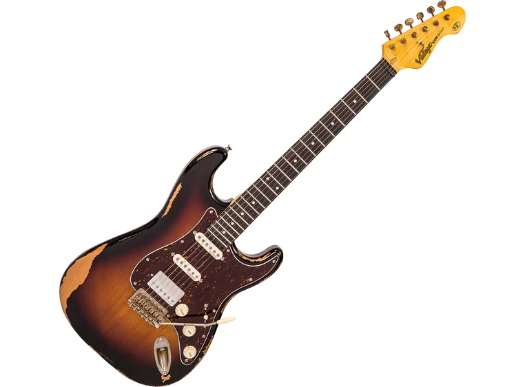 Vintage V6 HSS Icon - 3-Tone Sunburst 