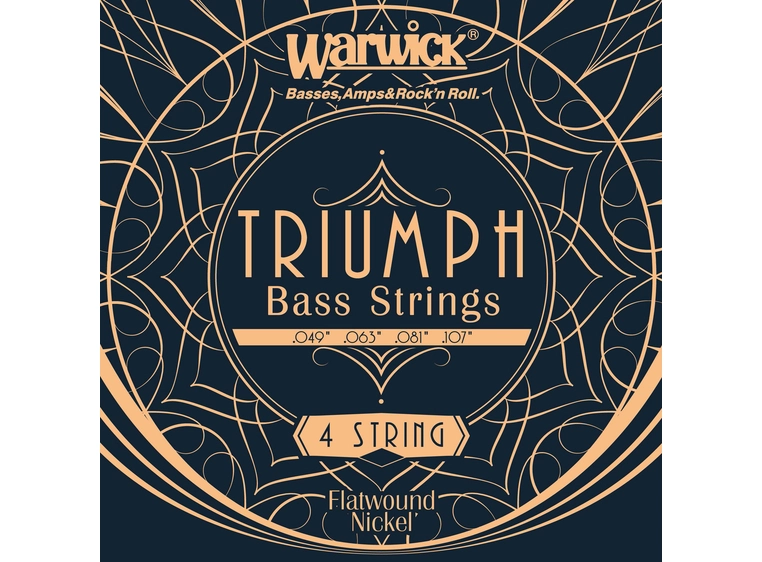 Warwick Triumph El-kontra strenger 4 str (049-107) 