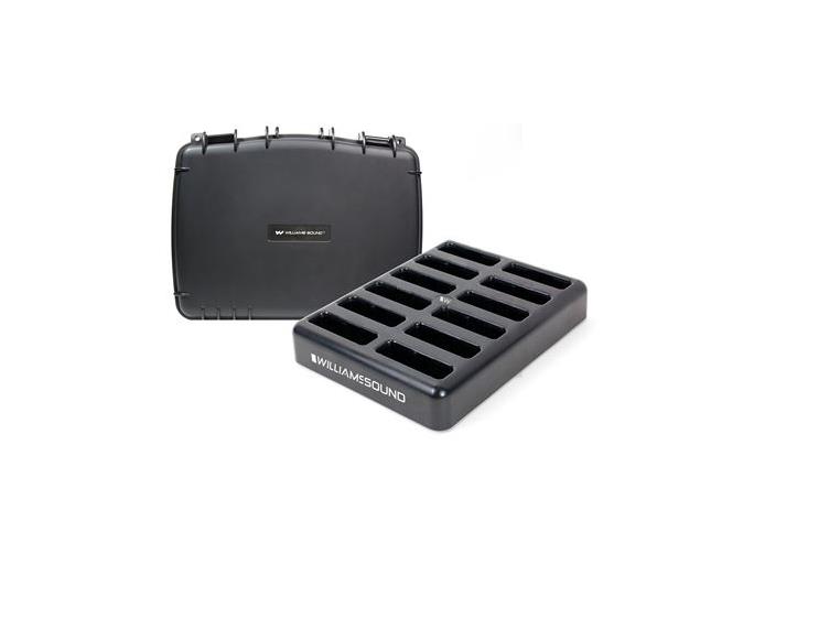 Williams Sound CHG412-PRO koffertlader for 12 stk DigiWave DLT 400 & DLR 400RCH