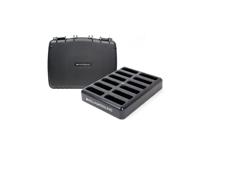 Williams Sound CHG412-PRO koffertlader for 12 stk DigiWave DLT 400 & DLR 400RCH 