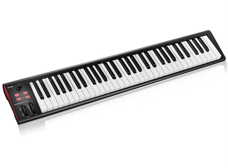 iCon iKeyboard 6 Nano USB MIDI Controller Keyboard, 61 keys