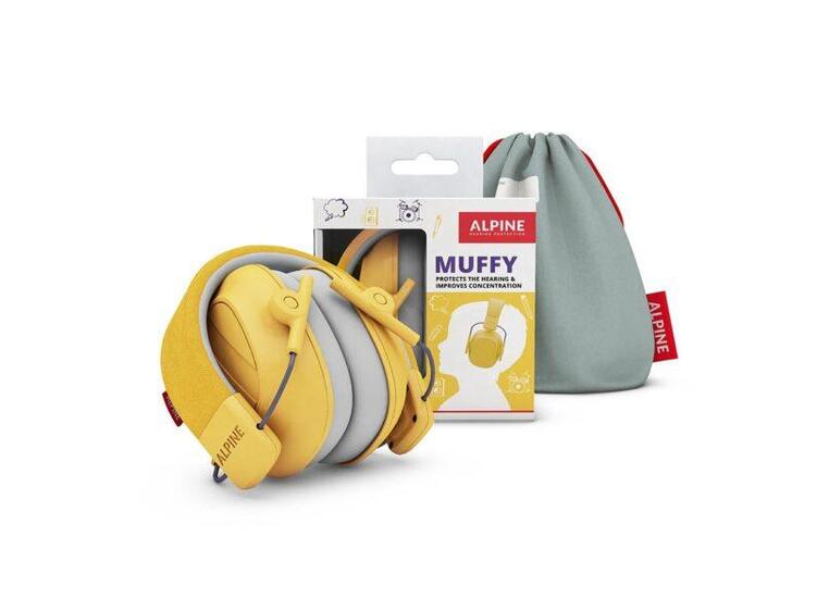 Alpine Hearing Protection Muffy Kids Yellow