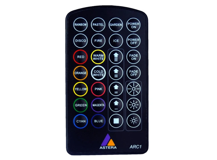 Astera ARC1 Fjernkontroll 28 knapper 