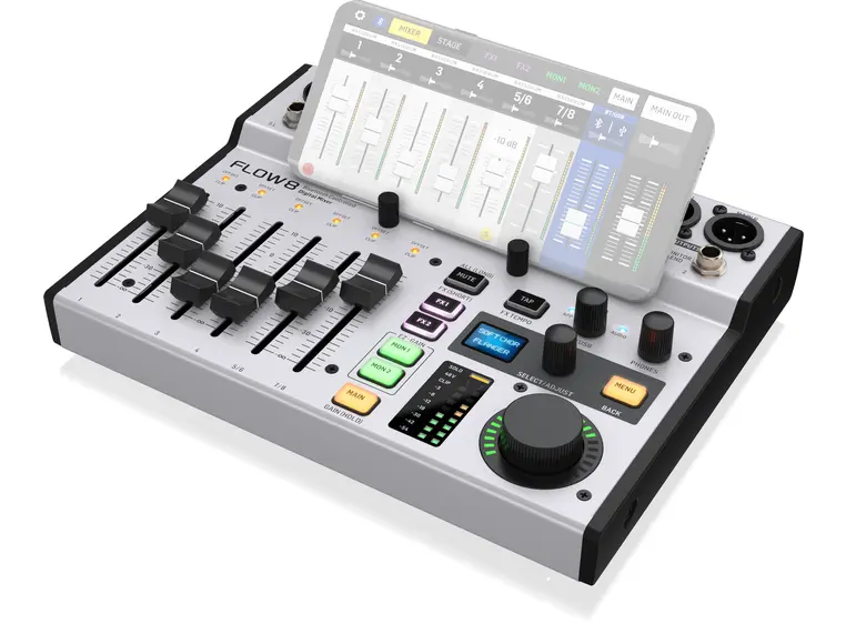 Behringer Flow 8 Digitalmixer med bluetooth 