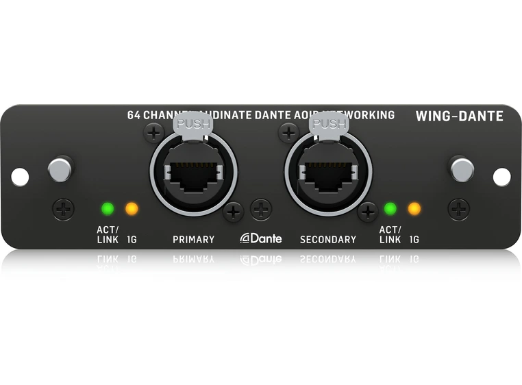 Behringer WING-DANTE Ekspansjonskort 64x64 kanaler 