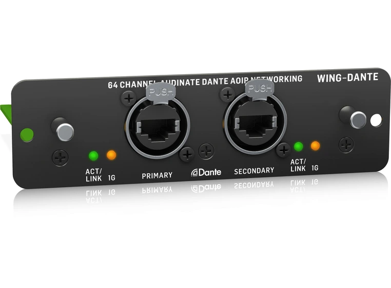 Behringer WING-DANTE Ekspansjonskort 64x64 kanaler 
