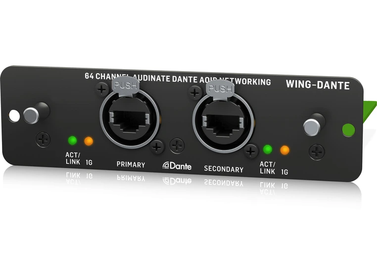 Behringer WING-DANTE Ekspansjonskort 64x64 kanaler 