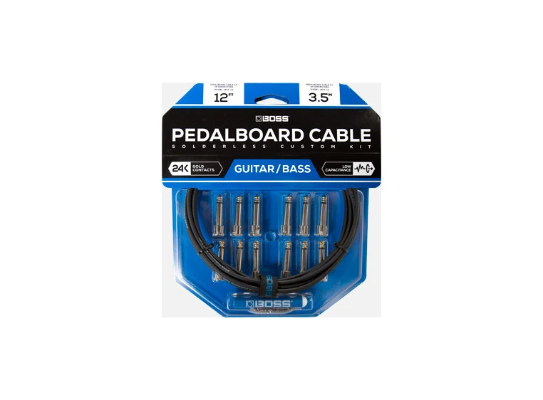 Boss BCK-12 Pedal Board Cable Kit 12 Connectors , 3.6M CABLE 