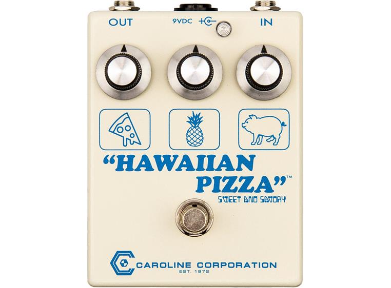 Caroline Guitar Company Hawaiian Pizza Fuzz Drive Limited Edition pedal
