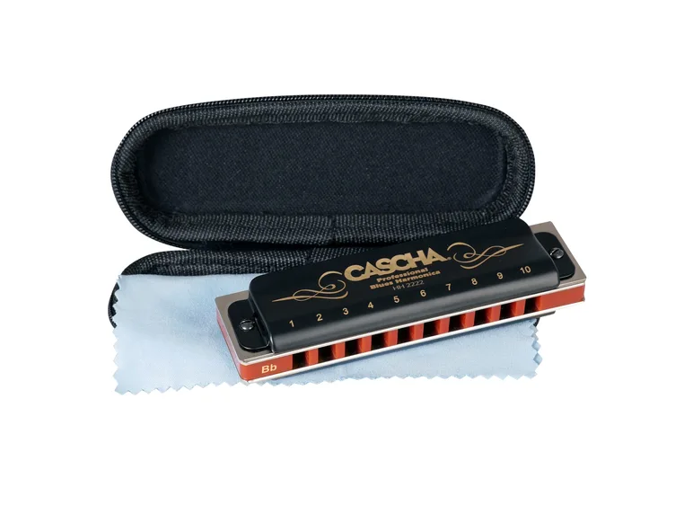 Cascha HH 2222 Munnspill Professional Blues Series Bb 
