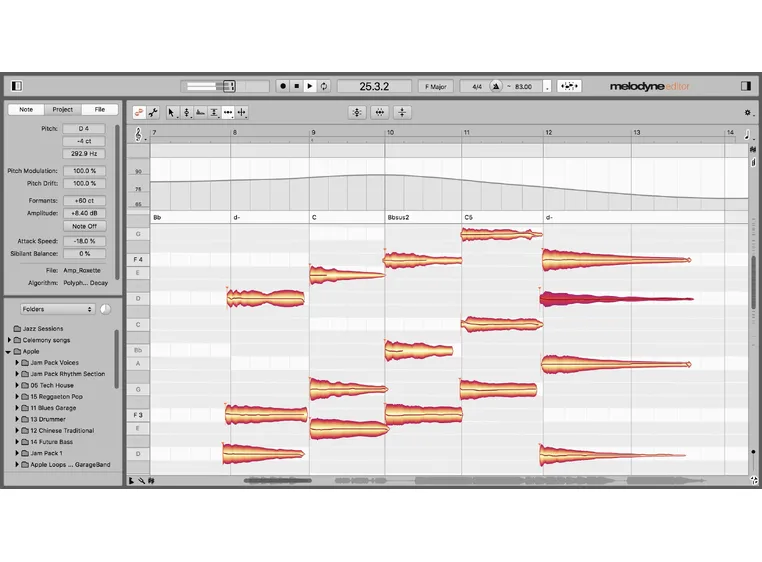 Celemony Melodyne upgrade essential --> editor 5 ( Download ) 