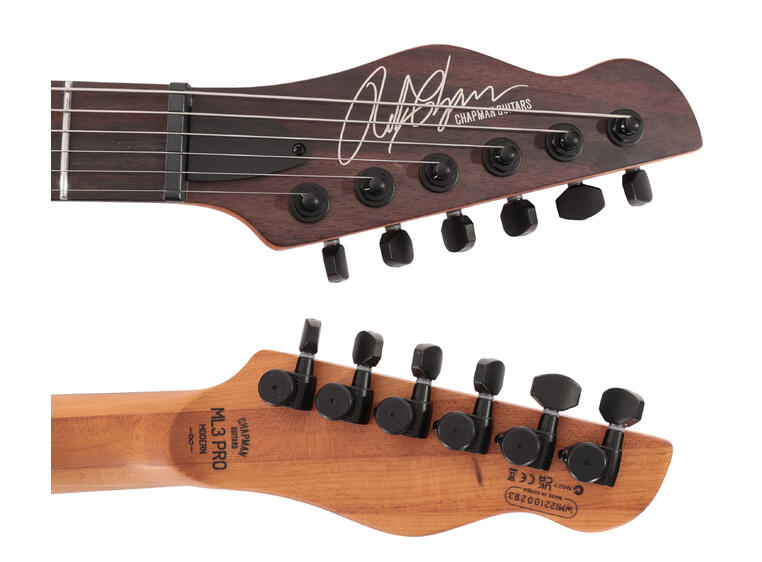 Chapman guitars ML3 Pro Modern Coral Pink Satin Metallic
