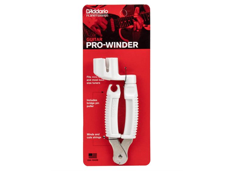 D'Addario DP0002W Pro Winder White