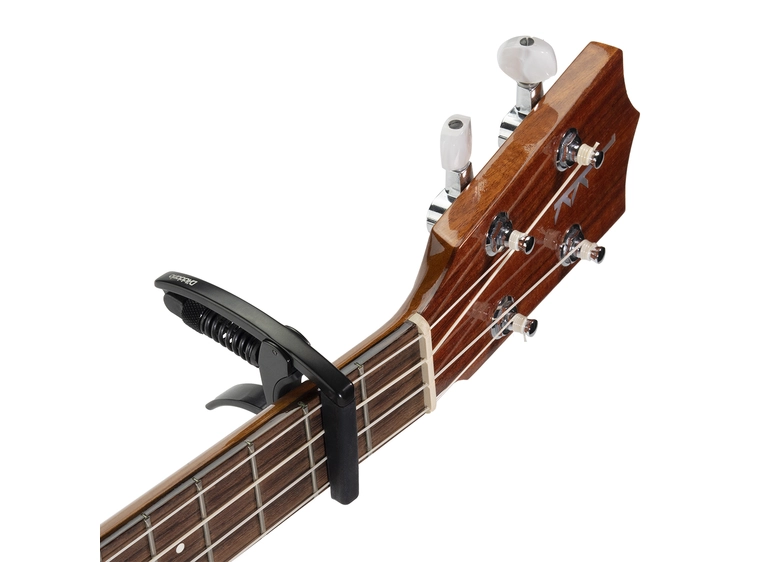 D'Addario PW-CP-20 NS Tri-Action Ukulele Capo svart 