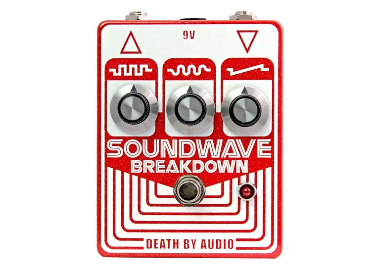 Death By Audio Soundwave Breakdown Psycho Reverse Fuzz 