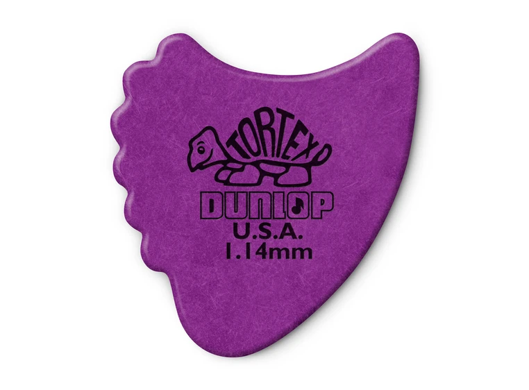 Dunlop 414R114 Tortex Fin 72-pakning 
