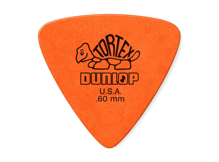 Dunlop 431P.60 Tortex Tri 6-pakning