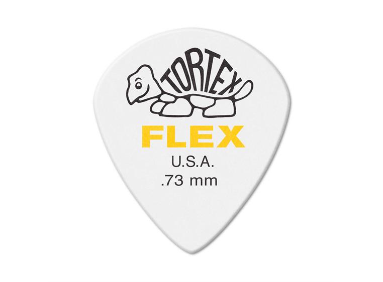 Dunlop 468P.73 Tortex Flex Jazz III 12-pakning