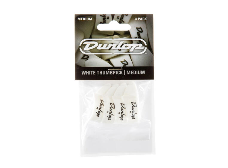 Dunlop 9002P White T/PK Medium 4-pakning