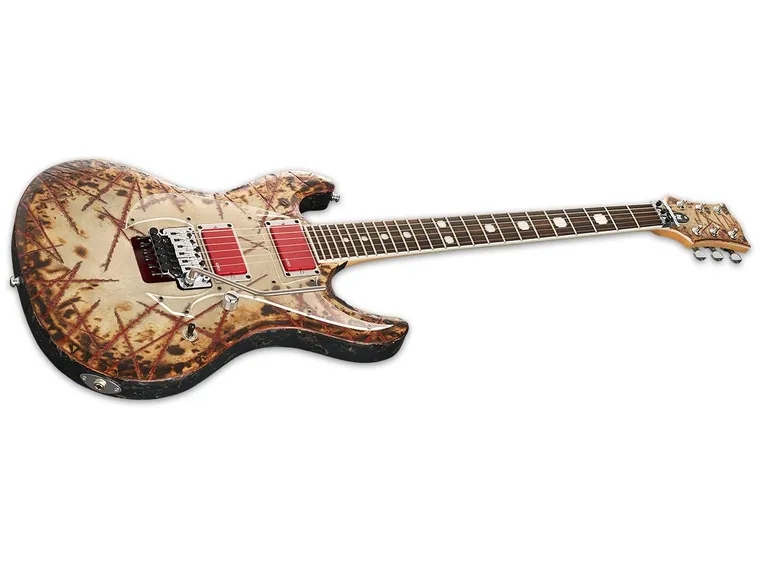 ESP E-II RZK-I Burnt Richard Z. Kruspe Signature 