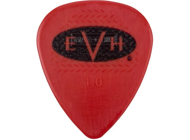 EVH Signature Picks, Red/Black, 1.00 mm, 6 Pack 