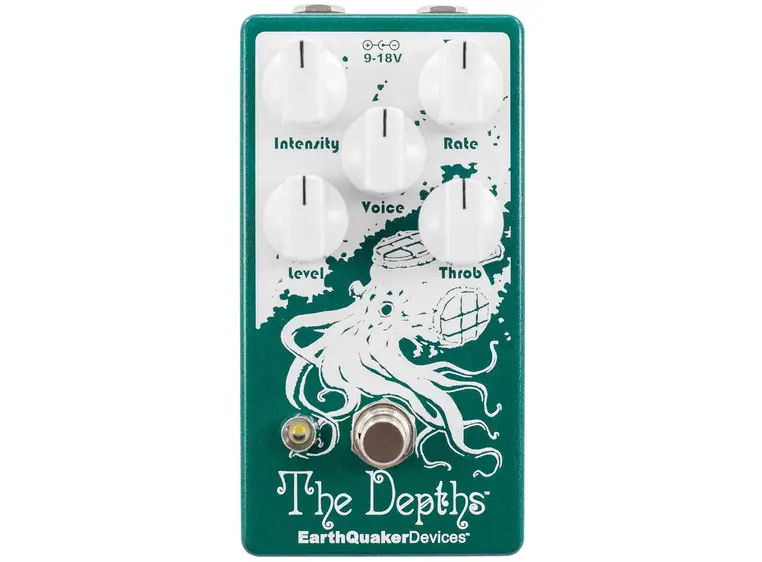 EarthQuaker devices The Depths V2 Analog Optical Vibe Machine 