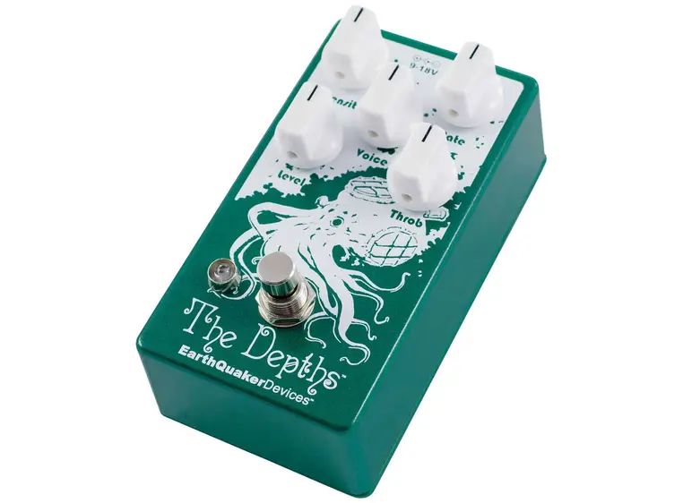 EarthQuaker devices The Depths V2 Analog Optical Vibe Machine 