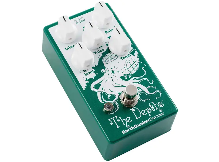 EarthQuaker devices The Depths V2 Analog Optical Vibe Machine 