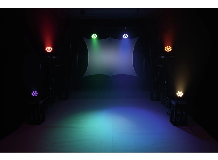 Eurolite LED 4C-7 Silent Slim Spot 