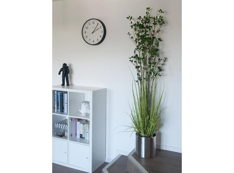 Europalms Evergreen shrub with grass artificial plant, 182cm 