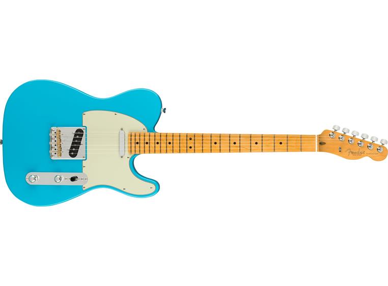 Fender Am Pro II Telecaster Miami Blue, Maple Fingerboard