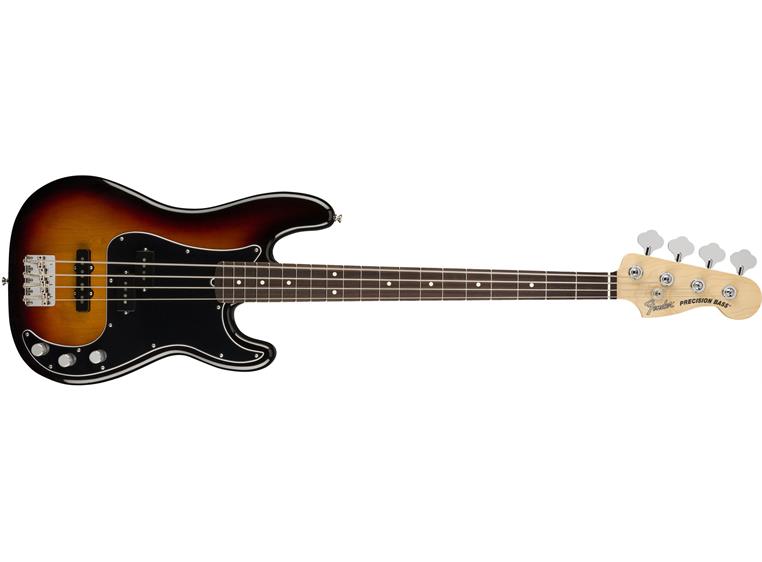 Fender American Performer Precision Bass 3-Color Sunburst, RW FORHÅNDSBESTILLING