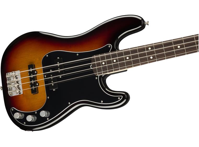 Fender American Performer Precision Bass 3-Color Sunburst, RW FORHÅNDSBESTILLING