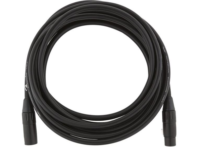 Fender Professional Microphone Cable 15', Black