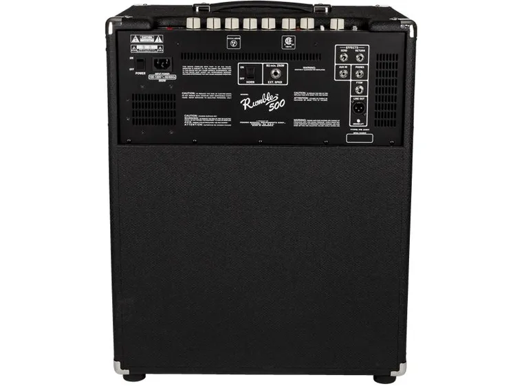 Fender Rumble 500 (V3) 230V EUR, Black/Silver 