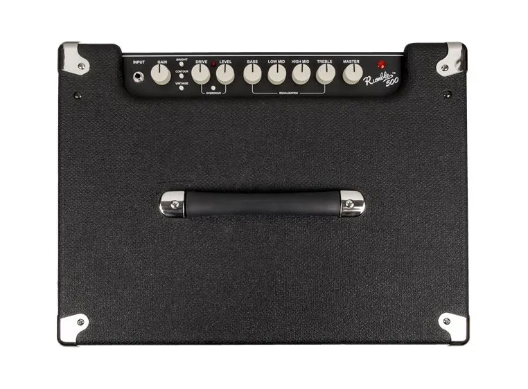 Fender Rumble 500 (V3) 230V EUR, Black/Silver 