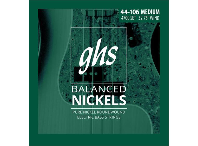 GHS 4700 Balanced Nickels (044-106) Shortscale