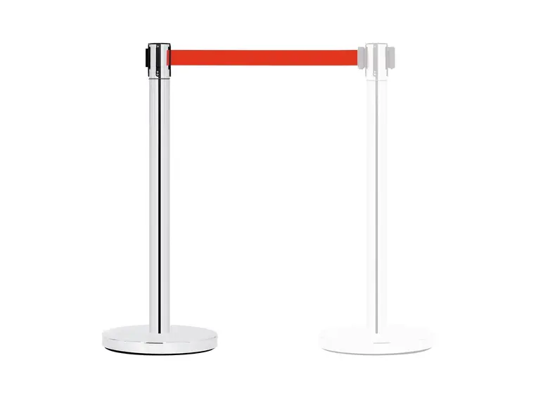 GUIL PST-11 Barrier System with Retractable Belt (red) 