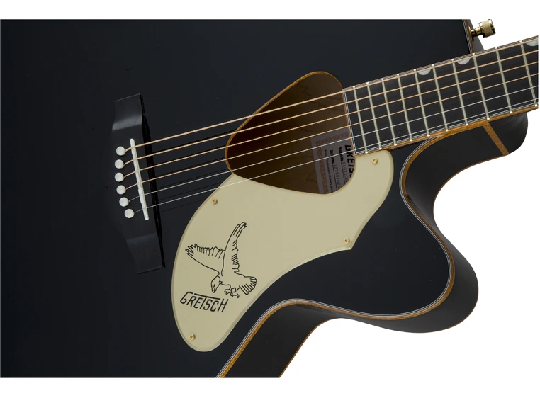 Gretsch G5022CBFE Rancher Falcon Jumbo Fishman Pickup System, Black 