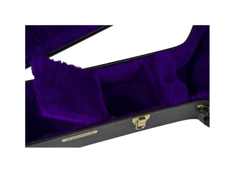 Gretsch G6302 Extra Long Jumbo (12 String) Flat Top Case, black 