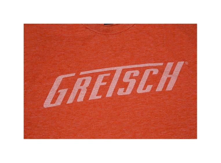 Gretsch Logo T skjorte, Heather oransje størrelse: XL