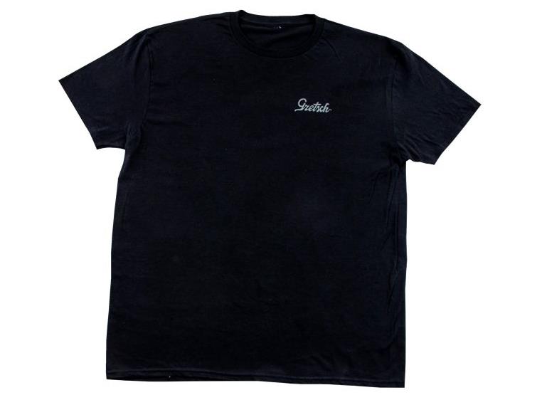 Gretsch Power & Fidelity 45RPM Graphic T-Shirt, Black, Size: S
